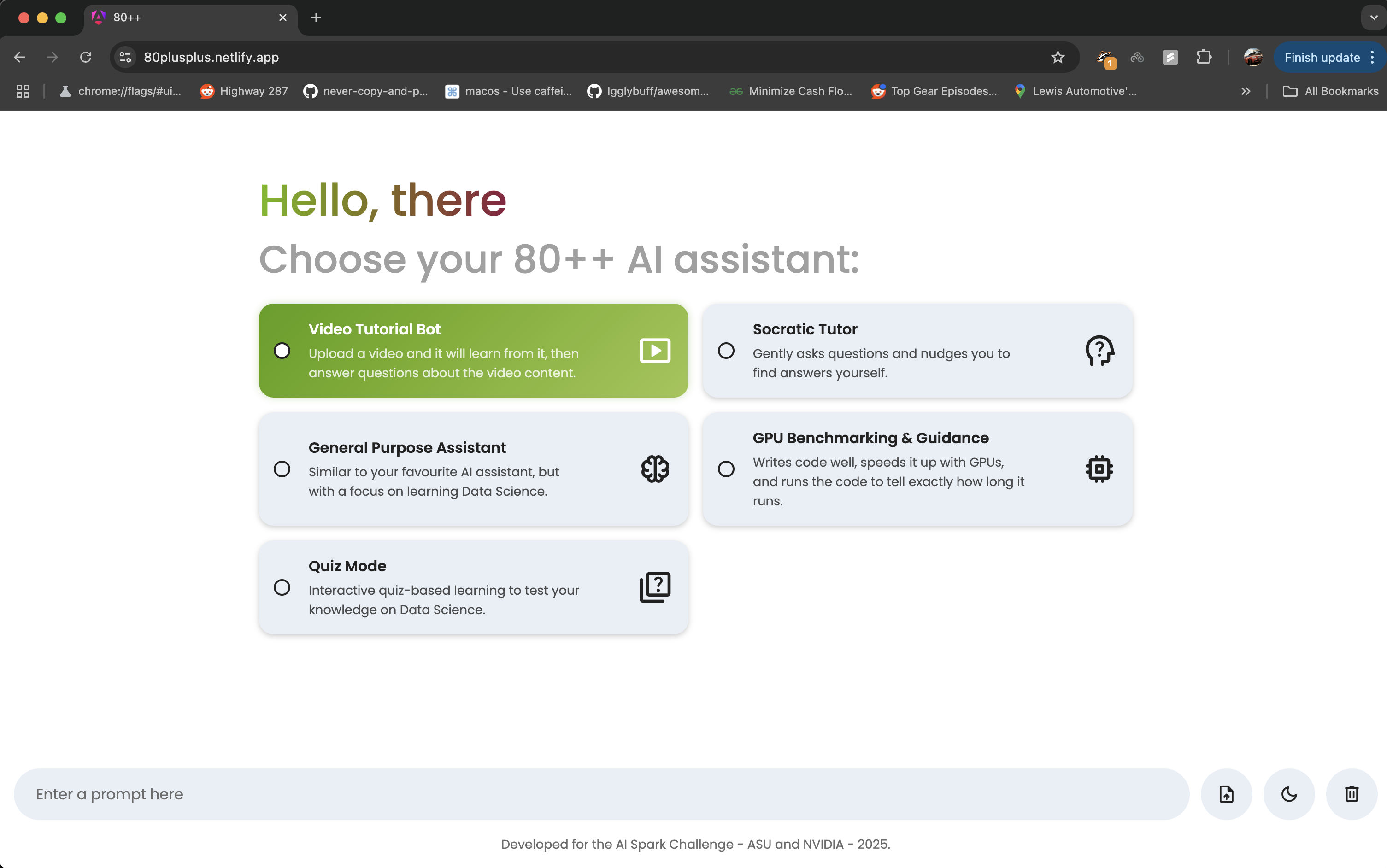 AI‑Accelerated Multi‑Modal Tutor